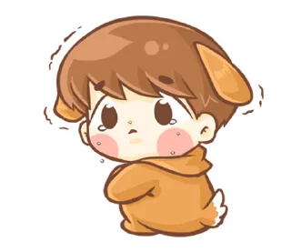🐶 emoji 소중한 ⸻ @niina’s   ౨ৎ   @stikie Telegram sticker 22 of 40