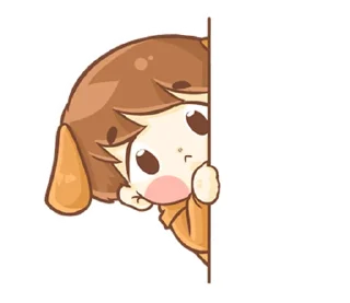 🐶 emoji 소중한 ⸻ @niina’s   ౨ৎ   @stikie Telegram sticker 3 of 40