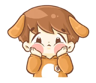 🐶 emoji 소중한 ⸻ @niina’s   ౨ৎ   @stikie Telegram sticker 6 of 40