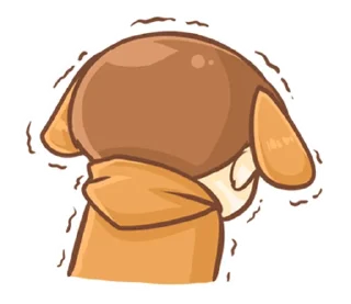 🐶 emoji 소중한 ⸻ @niina’s   ౨ৎ   @stikie Telegram sticker 13 of 40
