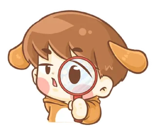 🐶 emoji 소중한 ⸻ @niina’s   ౨ৎ   @stikie Telegram sticker 10 of 40