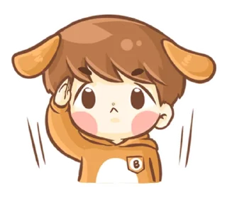 🐶 emoji 소중한 ⸻ @niina’s   ౨ৎ   @stikie Telegram sticker 19 of 40
