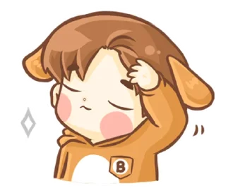 🐶 emoji 소중한 ⸻ @niina’s   ౨ৎ   @stikie Telegram sticker 17 of 40