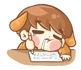 🐶 emoji 소중한 ⸻ @niina’s   ౨ৎ   @stikie Telegram sticker 23 of 40