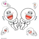 🤣 emoji @iamgojoof6eyes _1_anime Telegram sticker 13 of 50