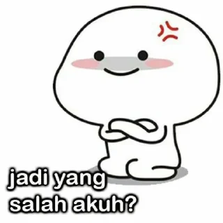 Sticker from lucu kek kamu @fuckjark