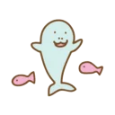Sticker from dugong time