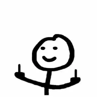 🖕 emoji ⏤͟͞𝐍𝐎𝐁𝐎𝐃𝐘 🜲 Telegram sticker 22 of 93