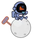 Sticker from MoonBoots by @Moon_Designs
