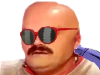 😎 emoji @upyourasstotheleft's userbot pack 1 Telegram sticker 14 of 120
