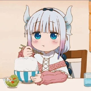 Sticker from Kanna kamui by - @roomreq