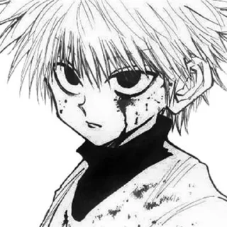 🔱 emoji Killua manga by - @roomreq Telegram sticker 12 of 33