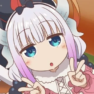 Sticker from Kanna kamui by - @roomreq