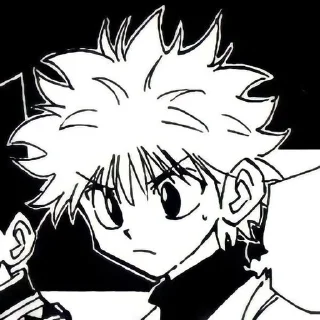 🔱 emoji Killua manga by - @roomreq Telegram sticker 15 of 33