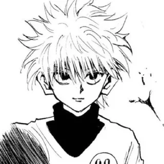 🔱 emoji Killua manga by - @roomreq Telegram sticker 17 of 33