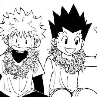 🔱 emoji Killua manga by - @roomreq Telegram sticker 21 of 33