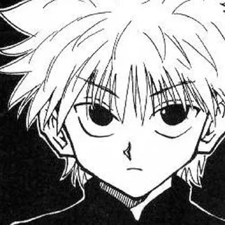 🔱 emoji Killua manga by - @roomreq Telegram sticker 9 of 33