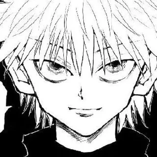 🔱 emoji Killua manga by - @roomreq Telegram sticker 10 of 33