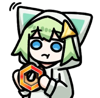 🍩 emoji 吃绝赞 Telegram sticker 6 of 14