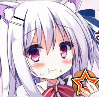 🍩 emoji 吃绝赞 Telegram sticker 7 of 14