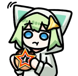 🍩 emoji 吃绝赞 Telegram sticker 8 of 14