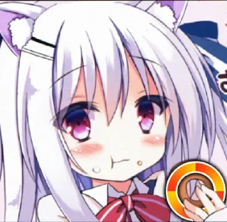 🍩 emoji 吃绝赞 Telegram sticker 1 of 14