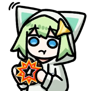 🍩 emoji 吃绝赞 Telegram sticker 12 of 14