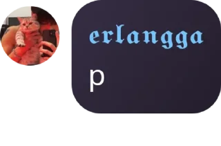 Sticker from tikel erlangga pack by @QuotLyBot