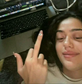 🖕 emoji NAILEA .D MOOD @stickernailea Telegram sticker 9 of 65