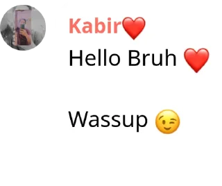 ❤️ emoji Kabir Ka Kang Telegram sticker 7 of 97