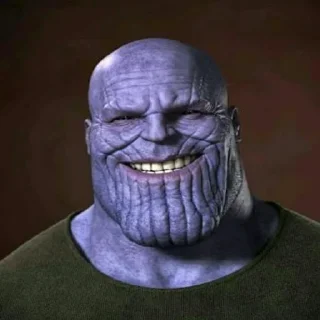 Sticker from Thanos