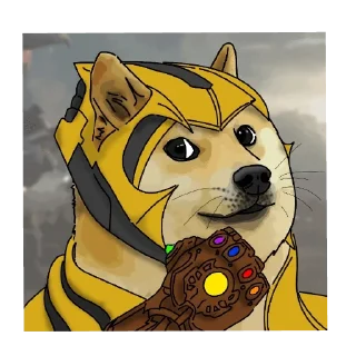Sticker from Thanos