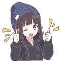 Sticker from @MiukyChan's kang pack Vol.1 (Animated)