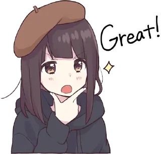 😎 emoji @MiukyChan's kang pack Vol.1 Telegram sticker 21 of 23