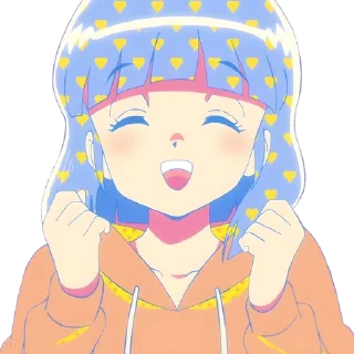 🌈 emoji @wallpaper_kid || Urusei Yatsura (2022) 🌈 Telegram sticker 12 of 60
