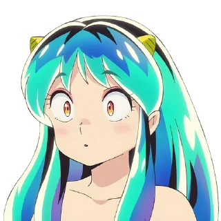 Sticker from @wallpaper_kid || Urusei Yatsura (2022) 🌈