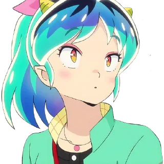 🌈 emoji @wallpaper_kid || Urusei Yatsura (2022) 🌈 Telegram sticker 22 of 60