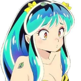 🌈 emoji @wallpaper_kid || Urusei Yatsura (2022) 🌈 Telegram sticker 5 of 60