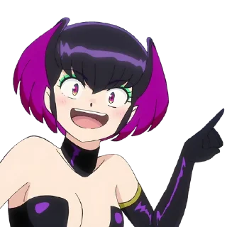 🌈 emoji @wallpaper_kid || Urusei Yatsura (2022) 🌈 Telegram sticker 10 of 60