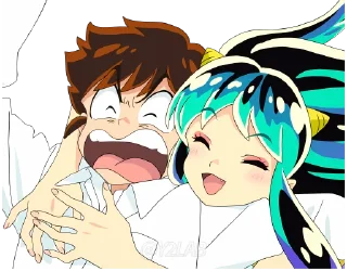 Sticker from Urusei Yatsura @Y2LAB