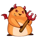 😈 emoji @drk012's kang pack Vol.1 (Animated) Telegram sticker 14 of 50