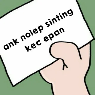 🙏 emoji ank nolep by @raevanxiu Telegram sticker 10 of 48