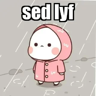 😔 emoji Jɪʀᴀɪʏᴀ 深い   Pack @incoming_anime_discussion Telegram sticker 10 of 64