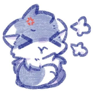 ⭐ emoji 某只路过的岚 Telegram sticker 18 of 30
