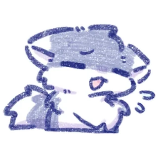 ⭐ emoji 某只路过的岚 Telegram sticker 16 of 30