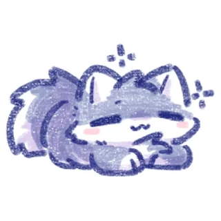 ⭐ emoji 某只路过的岚 Telegram sticker 14 of 30