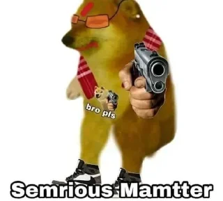 😃 emoji 🐕 ғᴜᴍɴʏ ᴅᴏɢ [2] 😹 @punithgowdastickersin Telegram sticker 22 of 120