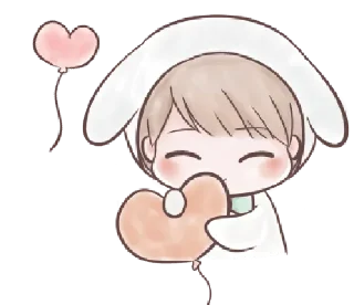 ❤️ emoji Marshmallow Bunny || @xxyuji Telegram sticker 21 of 40