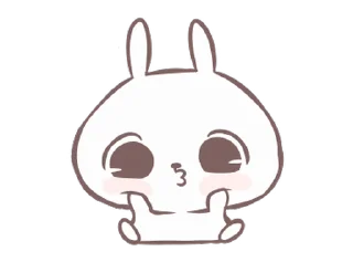 Sticker from @ikmut: Marshmallow Bunny. ♡