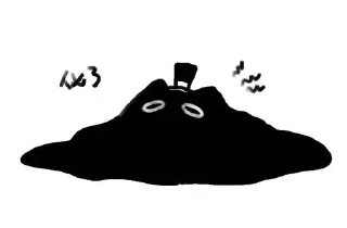 ⭐ emoji 克莱恩礼帽猫 @furrystickercn Telegram sticker 15 of 105
